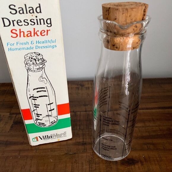 New Vintage Rare VillaWare Salad Dressing Mixer - Picture 5 of 6